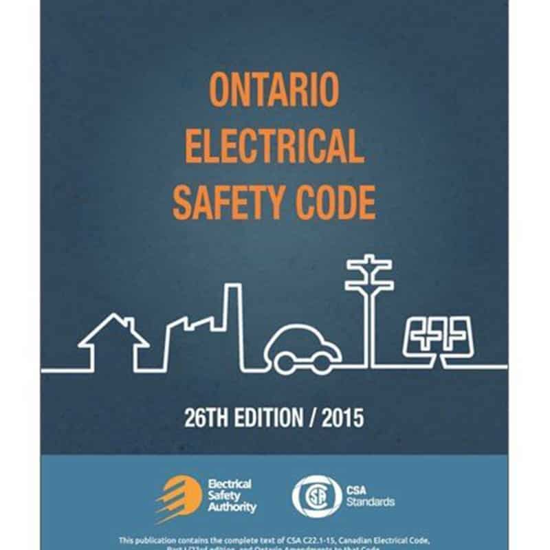 Ontario electrical safety code